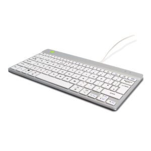 Ergonomic Keyboard R-Go Compact Break Compact Keyboard Qwerty (Uk) Wired White With Break Software