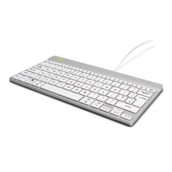 Ergonomic Keyboard R-Go Compact Break Compact Keyboard Qwerty (Uk) Wired White With Break Software