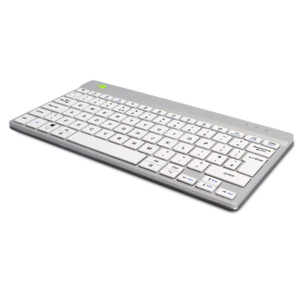 Ergonomic Keyboard R-Go Compact Break Compact Keyboard Qwerty (Uk) Bluetooth White With Break Software