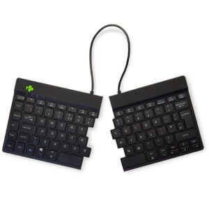 Ergonomic Keyboard R-Go Split Break Ergonomic Split Keyboard Qwerty (Uk) Bluetooth Black With Break Software