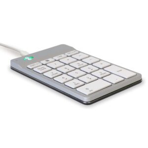 Numeric Keypad R-Go Numpad Break Ergonomic Numeric Keypad Wired White With Break Software