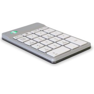 Numeric Keypad R-Go Numpad Break Ergonomic Numeric Keypad Bluetooth White With Break Software