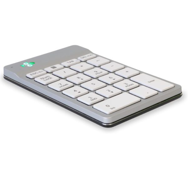 Numeric Keypad R-Go Numpad Break Ergonomic Numeric Keypad Bluetooth White With Break Software