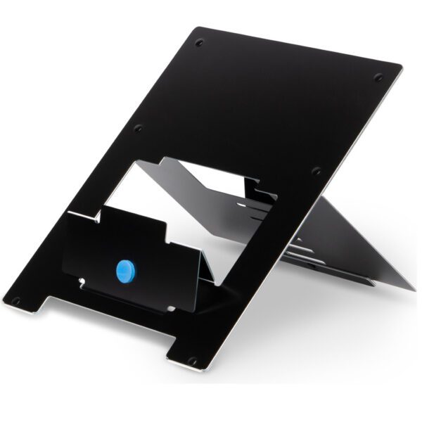 Laptop Stand R-Go Riser Flexible Adjustable Folding Laptop Riser Ergonomic Hylite Aluminum Black