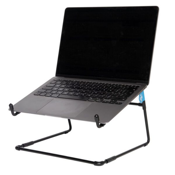 Second image of Laptop Stand R-Go Steel Office Suitable For 10-22 Inches Black