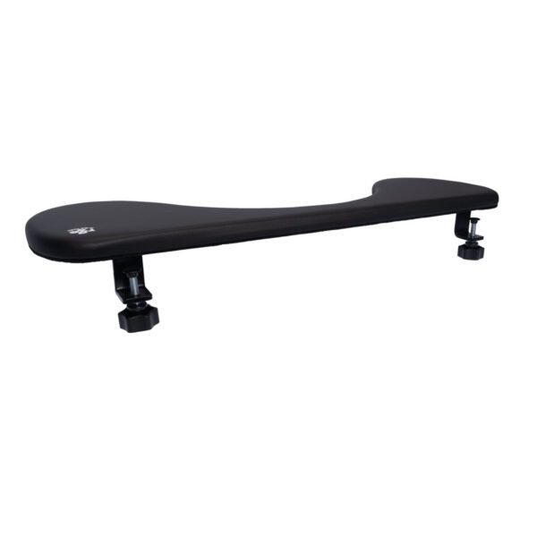 Second image of Armrest R-Go Ergonomic Symmetrical With Abdominal Cutout Soft Foam Black