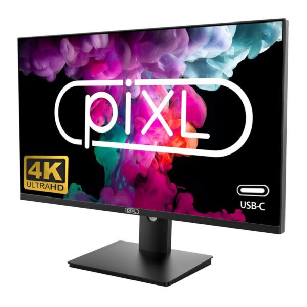 Second image of piXL PX27UDH4K 27 Inch Frameless IPS 4K USB-C 60Hz Monitor