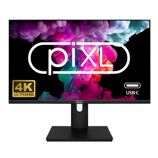 piXL PX27UDH4K 27 Inch Frameless IPS 4K USB-C 60Hz Monitor
