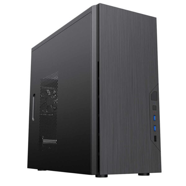 CiT Course Micro Tower Case - USB 3.0 Brushed Finish mATX/ITX (CITCourse)