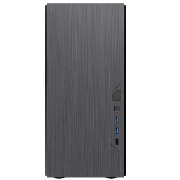 Second image of CiT Course Micro Tower Case - USB 3.0 Brushed Finish mATX/ITX (CITCourse)