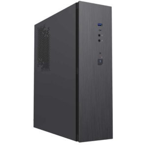CiT S8i SFF Micro-ATX Case - Compact Chassis - Black USB 3.0, 80mm Fan (S8i)