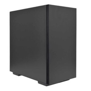 DeepCool MACUBE 110 SOLID mATX Case - Black, Solid Side Panel (MACUBE 110 SOLID)