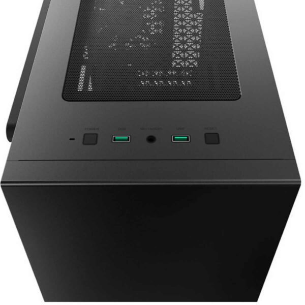 Second image of DeepCool MACUBE 110 SOLID mATX Case - Black, Solid Side Panel (MACUBE 110 SOLID)
