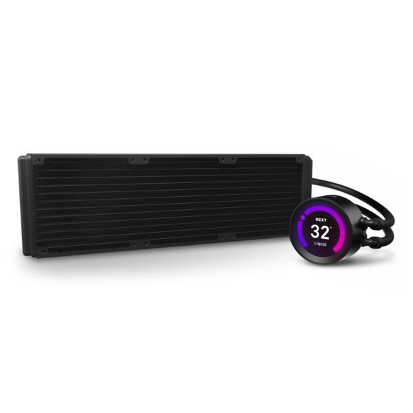 Second image of NZXT Kraken Z73 360mm AIO Processor CPU Water Cooler with LCD Screen