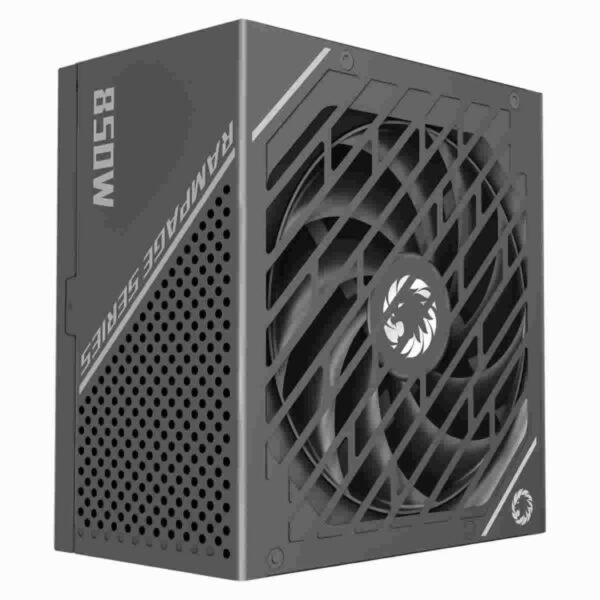 Second image of GameMax GX-850W Pro Modular 80 Plus Gold ATX3.0 PCIe 5.0 Black Power Supply With 135mm FDB Fan