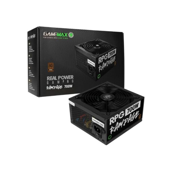 GameMax 700w PSU RPG Rampage 80 Plus Bronze Power Supply