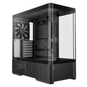 Antec Constellation C6 Air Mid Tower Case - Curved Glass USB-C 3 Fans - Black