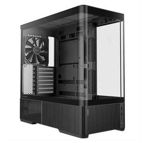 Antec Constellation C6 Air Mid Tower Case - Curved Glass USB-C 3 Fans - Black