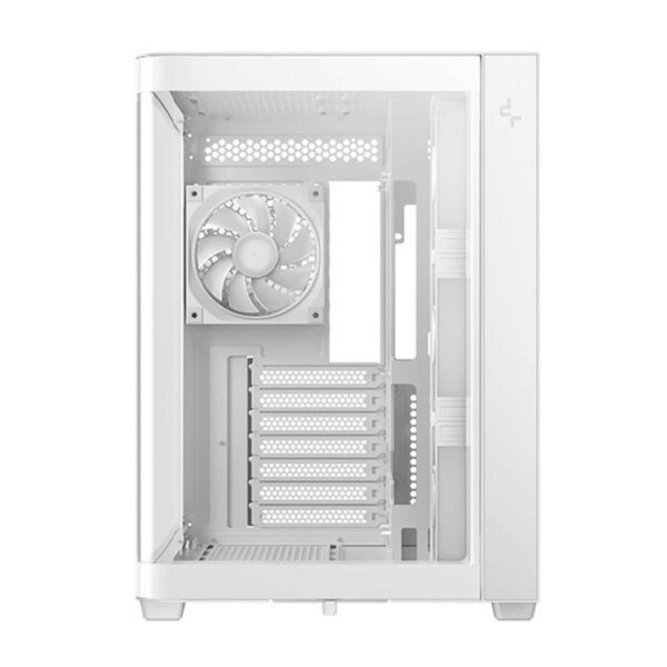 Second image of DeepCool CG530U 4F Mid Tower ATX Case - White Tempered Glass 2x USB 3.0