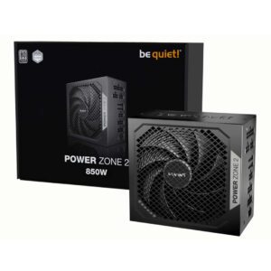 be quiet! Power Zone 2 850W PSU - 80 PLUS Platinum Power Supply PCIe 5.1/ATX 3.1 Modular