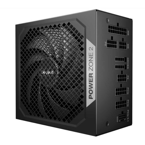 Second image of be quiet! Power Zone 2 850W PSU - 80 PLUS Platinum Power Supply PCIe 5.1/ATX 3.1 Modular