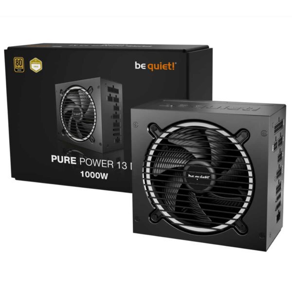 be quiet! Pure Power 13M 1200W ATX3.1 PSU 80+ Gold Power Supply PCIe 5.1 Modular