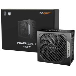 be quiet! Power Zone 2 1200W PSU - 80 PLUS Platinum Power Supply PCIe 5.1/ATX 3.1 Modular