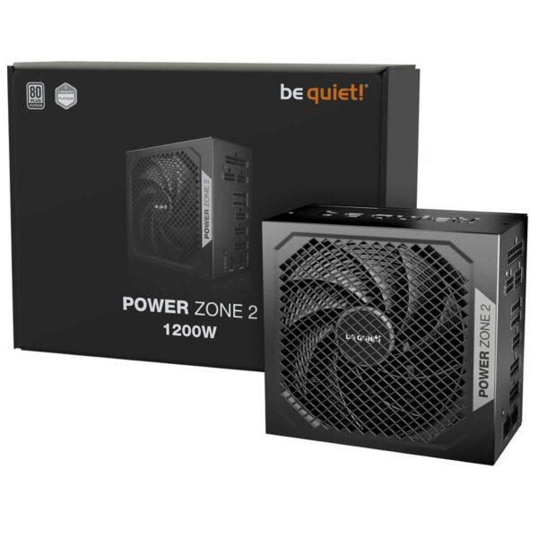 be quiet! Power Zone 2 1200W PSU - 80 PLUS Platinum Power Supply PCIe 5.1/ATX 3.1 Modular