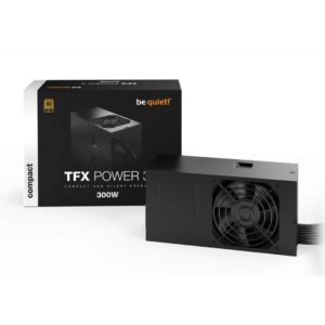 be quiet! TFX Power 3 300W Gold Power Supply (Dual Rail, Non-Mod, Black)