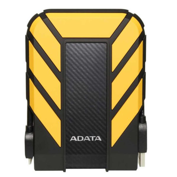 Second image of Adata HD710 Pro 1TB External Hard Drive - Yellow - USB 3.1 IP68 Waterproof