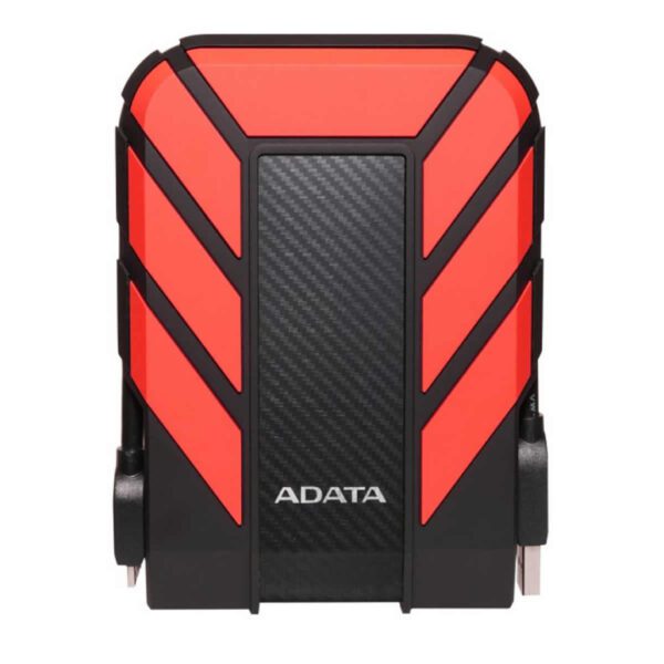 Second image of Adata HD710 Pro 2TB External Hard Drive - Red - USB 3.1 IP68 Waterproof