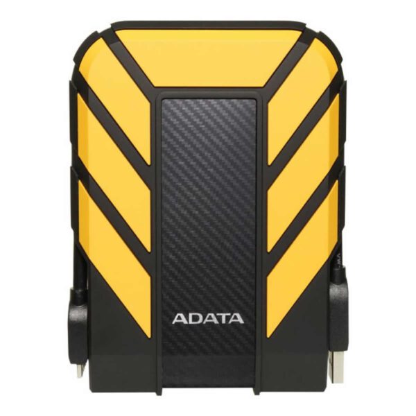 Second image of Adata HD710 Pro 2TB External Hard Drive - Yellow - USB 3.1 IP68 Waterproof